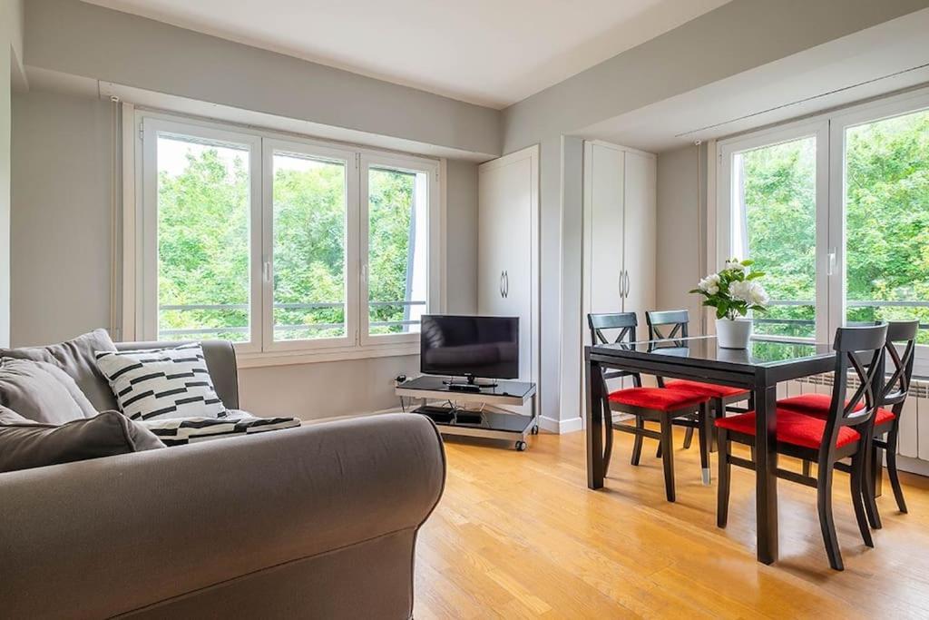 Apartamento A 5Min De La Playa De Ondarreta San Sebastián Dış mekan fotoğraf
