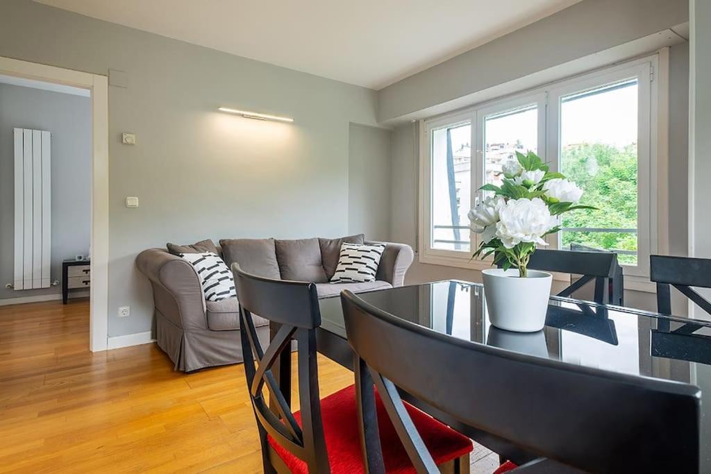 Apartamento A 5Min De La Playa De Ondarreta San Sebastián Dış mekan fotoğraf